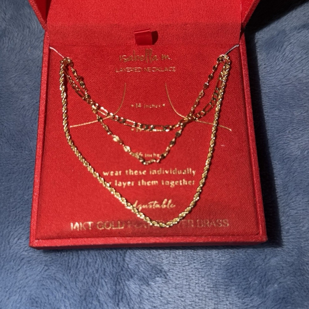 isabella m jewelry 14kt Gold Plated Over Brass